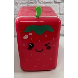 Orbit Innovations Mini Fruit Beauty Refrigerator Strawberry Plug In Fridge 9"